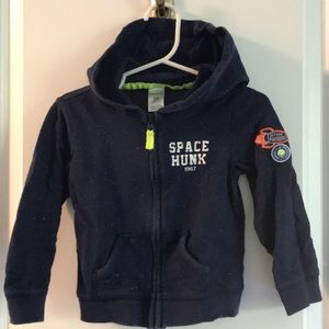 24 mo EUC Carter’s Hoodie Set - Space Blue
